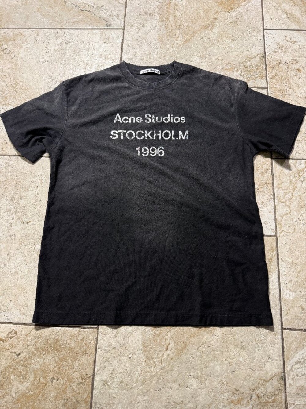 Acne Studios 1996 T-Shirt Black Medium